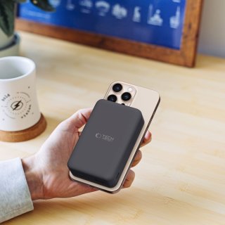Tech-Protect Pb12 Lifemag Magsafe Power Bank 20000Mah Black