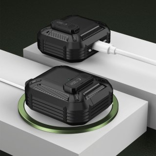 Tech-Protect Carbonox Apple Airpods 4 Black