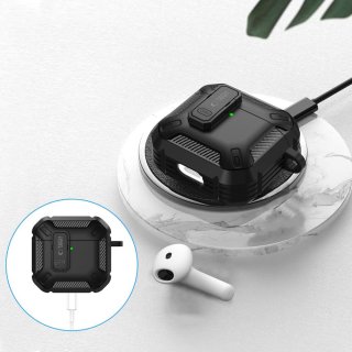 Tech-Protect Carbonox Apple Airpods 4 Black