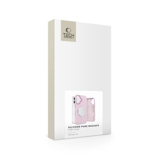 Tech-Protect Silicone Pure Magsafe Iphone 16 Pink Pearl