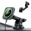 Esr Halolock Magnetic Magsafe Dashboard Car Mount Wireless Charger Qi2 15W Black