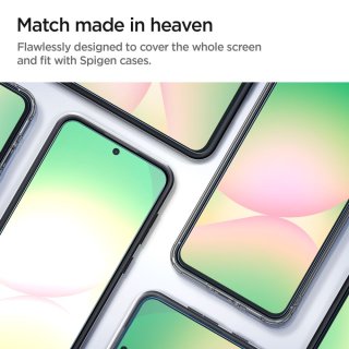 Szkło Hartowane SPIGEN Glas.Tr ”Ez Fit” 2-Pack Galaxy A56 5G / S24 Fe Clear