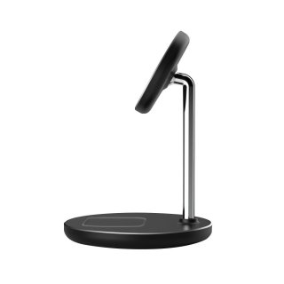 Tech-Protect Qi15w-A39 2In1 Magnetic Magsafe Wireless Charger Black