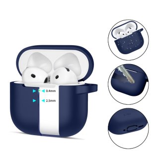 Tech-Protect Silicone Hook Apple Airpods 4 Navy Blue