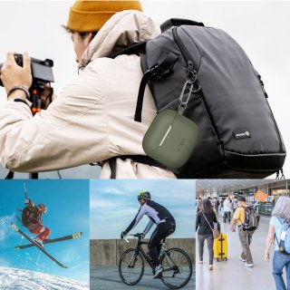 Tech-Protect Silicone Hook Apple Airpods 4 Navy Blue