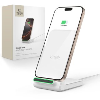 Tech-Protect Qi15w-A40 Wireless Charger White