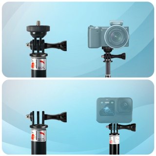 Tech-Protect Ga100 Monopad & Selfie Stick Gopro / Dji Black