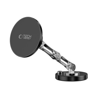 Tech-Protect N57 Magnetic Magsafe Dashboard Car Mount & Desktop Phone Stand Black