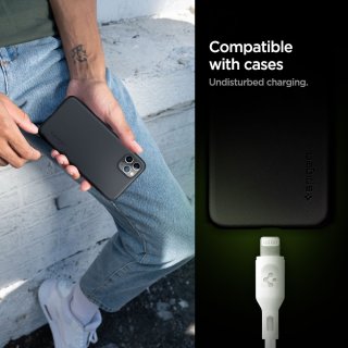 SPIGEN Durasync Mfi Lighting Cable 2-Pack 100Cm White