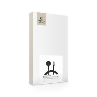 Tech-Protect Mc01 Ultraboost Magnetic Charger Type-C Cable 120Cm Apple Watch Black