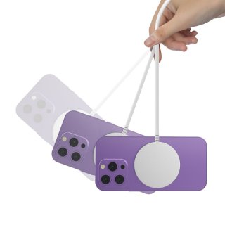 Tech-Protect Qi15w-A44 Magnetic Magsafe Wireless Charger White