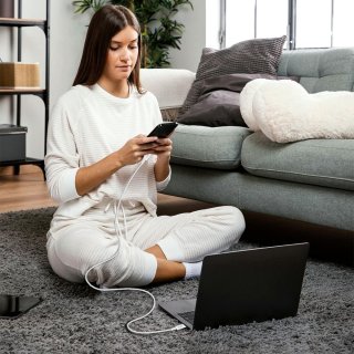 Tech-Protect Ultraboost Lite Type-C Cable PD 60W / 3A 200Cm Cool Grey