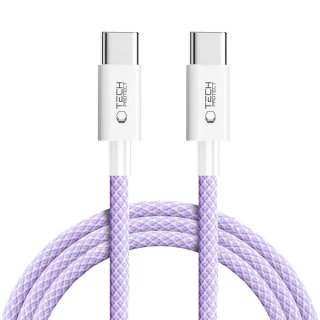 Tech-Protect Ultraboost Lite Type-C Cable PD 60W / 3A 200Cm Mauve