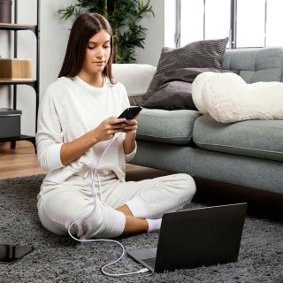 Tech-Protect Ultraboost Lite Type-C Cable PD 60W / 3A 200Cm Mauve