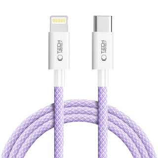 Tech-Protect Ultraboost Lite Lightning Cable PD 27W / 3A 200Cm Mauve