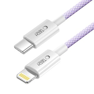 Tech-Protect Ultraboost Lite Lightning Cable PD 27W / 3A 200Cm Mauve
