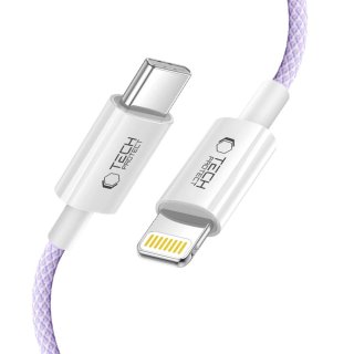 Tech-Protect Ultraboost Lite Lightning Cable PD 27W / 3A 200Cm Mauve