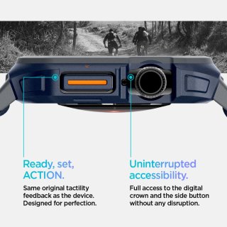 SPIGEN Lite Fit ”PRO” Apple Watch 10 (46 MM) Navy Blue