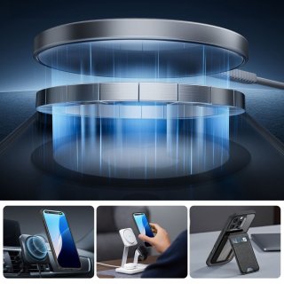 Esr Classic PRO Set Halolock Magsafe Iphone 16 PRO Frosted Black