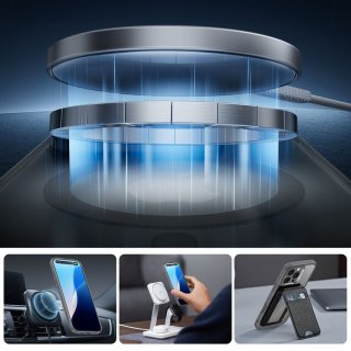 Esr Classic PRO Set Halolock Magsafe Iphone 16 PRO Frosted Grey