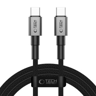 Tech-Protect Ultraboost Dna Type-C Cable PD 100W / 5A 200Cm Iron Grey