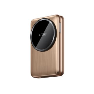 Tech-Protect Qi15w-A42 3In1 Magnetic Magsafe Wireless Charger Desert Gold