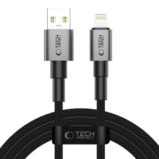 Tech-Protect Ultraboost Dna Lightning Cable 15W/3A 200Cm Iron Grey