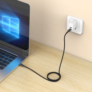 Tech-Protect Ultraboost Dna Type-C Cable PD 60W / 3A 300Cm Iron Grey