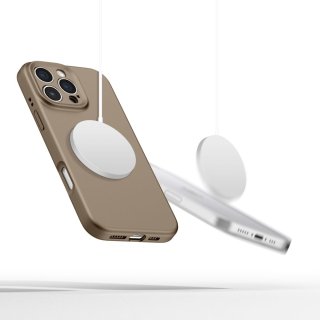 Tech-Protect Liquid Silicone Magsafe Iphone 16 PRO MAX Chocolate Brown