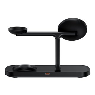 Tech-Protect Qi15w-A45 3In1 Magnetic Magsafe Wireless Charger Black