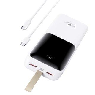 Tech-Protect Pb03 Power Bank 30000Mah 22.5W White