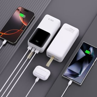 Tech-Protect Pb03 Power Bank 30000Mah 22.5W White