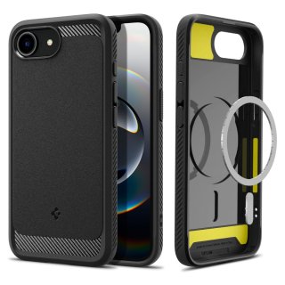 SPIGEN Rugged Armor Mag Magsafe Iphone 16E Matte Black