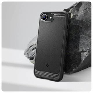 SPIGEN Rugged Armor Mag Magsafe Iphone 16E Matte Black