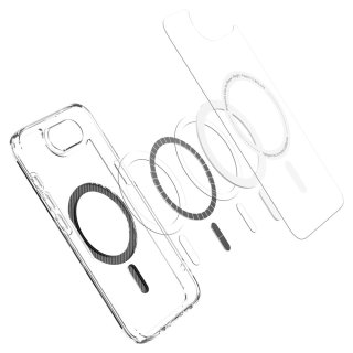 SPIGEN ULTRA Hybrid Mag Magsafe Iphone 16E Carbon Fiber