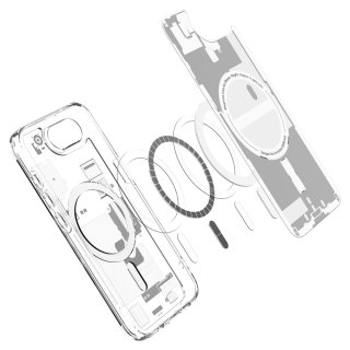 SPIGEN ULTRA Hybrid Mag Magsafe Iphone 16E Zero One White