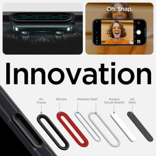 SPIGEN ULTRA Hybrid ”T” Mag Magsafe Iphone 16 Frost Black