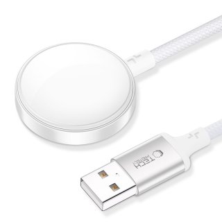 Tech-Protect Mc02 Ultraboost Magnetic Charger Cable 100Cm Apple Watch White