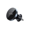 Tech-Protect Mm15w-V5 Magnetic Magsafe Dashboard & Vent Car Mount Wireless Charger 15W Black/Black