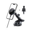 Tech-Protect Mm15w-V5 Magnetic Magsafe Dashboard & Vent Car Mount Wireless Charger 15W Black/Black