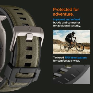 SPIGEN Durapro Armor Apple Watch 6 / 7 / 8 / 9 / 10 / SE / ULTRA 1 / 2 (44 / 45 / 46 / 49 MM) Military Green