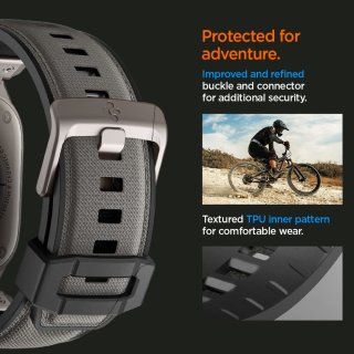 SPIGEN Durapro Armor Apple Watch 6 / 7 / 8 / 9 / 10 / SE / ULTRA 1 / 2 (44 / 45 / 46 / 49 MM) Grey