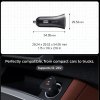 SPIGEN Essential Ev301 1-Port Car Charger 30W Black