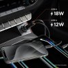 SPIGEN Essential Ev302 2-Port Car Charger 30W Black