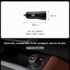 SPIGEN Essential Ev302 2-Port Car Charger 30W Black