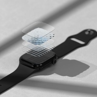 Folia Ochronna Ringke Dual Easy PRO 2-Pack Apple Watch 10 (46 MM) Clear