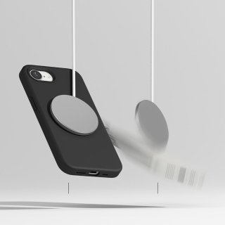 Ringke Silicone Magnetic Magsafe Iphone 16E Black