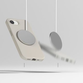 Ringke Silicone Magnetic Magsafe Iphone 16E Stone