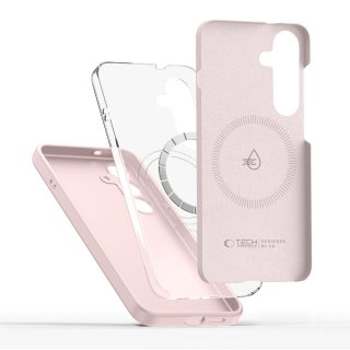 Tech-Protect Liquid Silicone Magsafe Iphone 16E Pink Pearl
