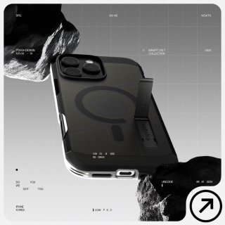SPIGEN Tough Armor ”T” Mag Magsafe Iphone 16 PRO Frost Black